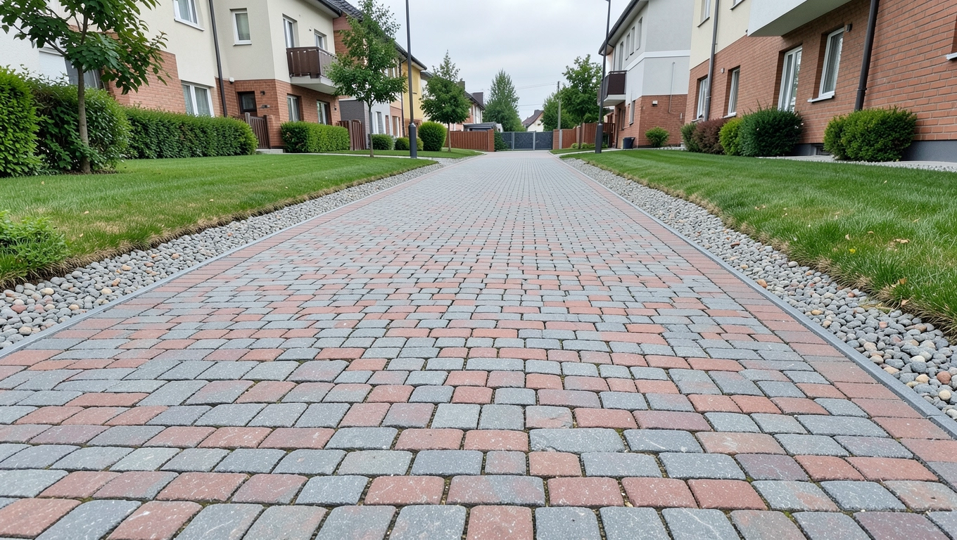 Koszt wykonania podjazdu z kostki brukowej Sosnowiec