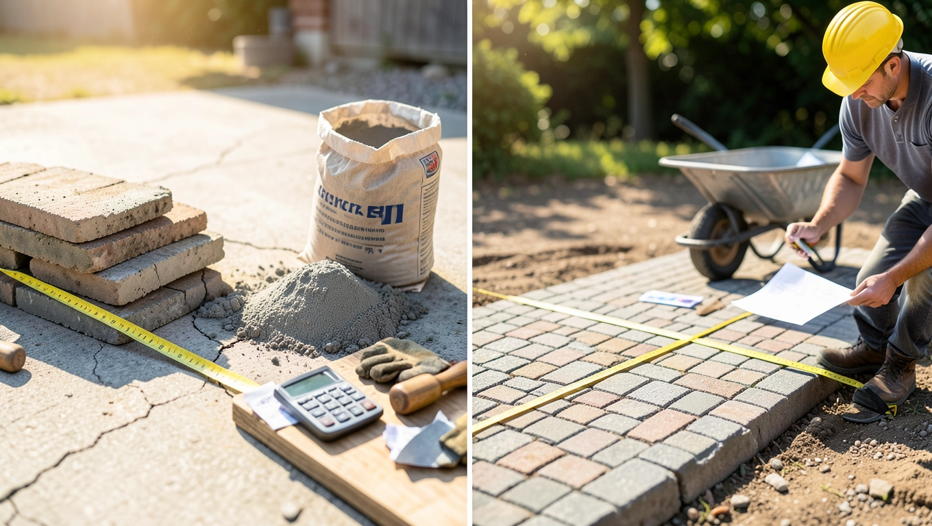 Kosztorys podjazdu 42 m²: DIY, robocizna i firma pod klucz