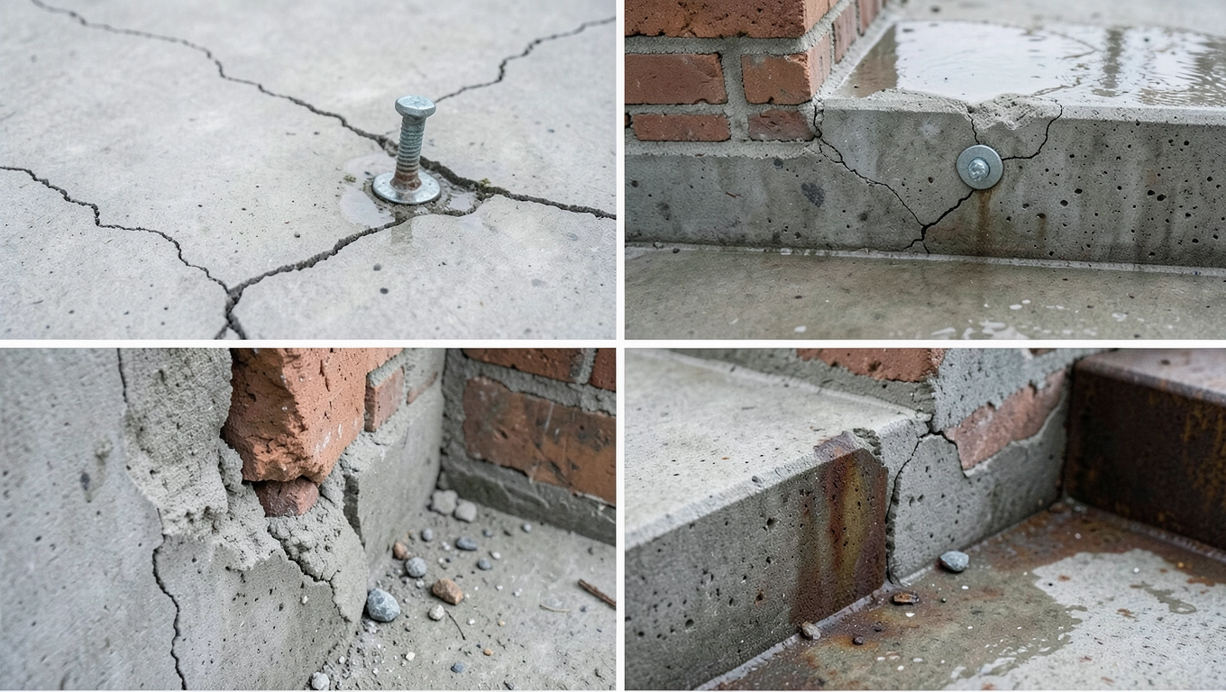 Najczęstsze błędy przy budowie schodów z płyt betonowych