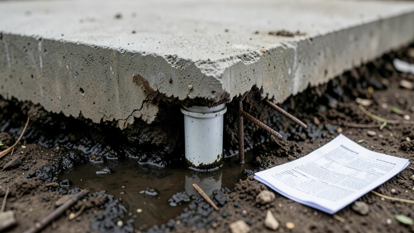 Najczęstsze błędy przy przepustach pod płytą fundamentową
