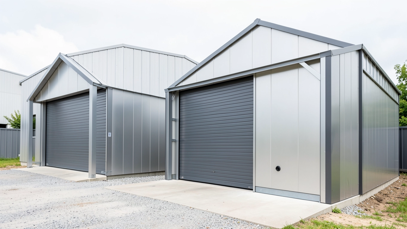 Nowoczesne garaże blaszane