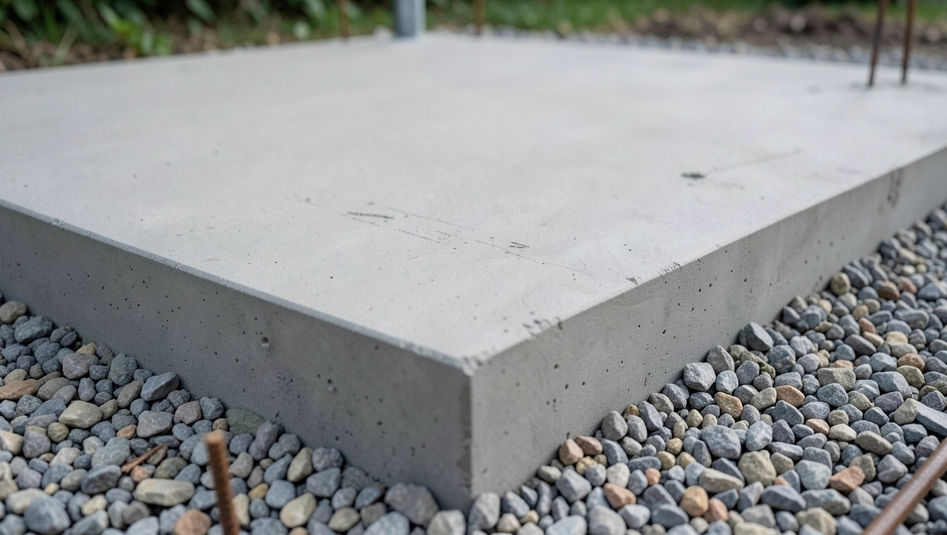płyta betonowa pod garaż