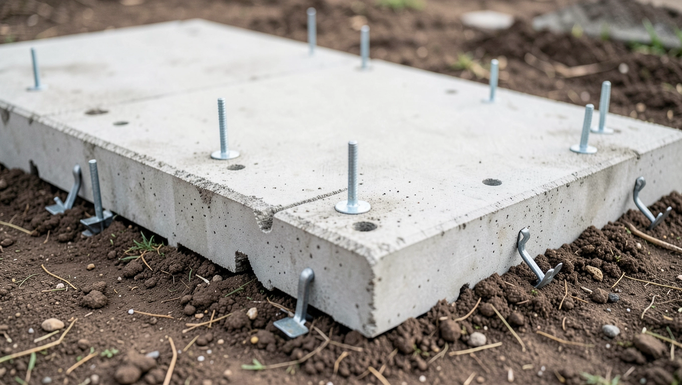 Płyta fundamentowa do samodzielnego montażu