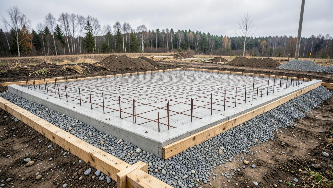 Płyta fundamentowa systemem gospodarczym