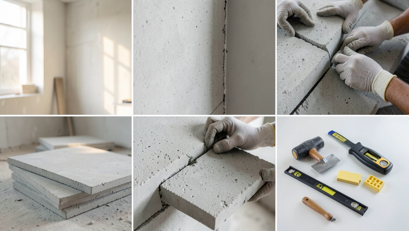 Płyty betonowe na ścianę instrukcja montażu krok po kroku