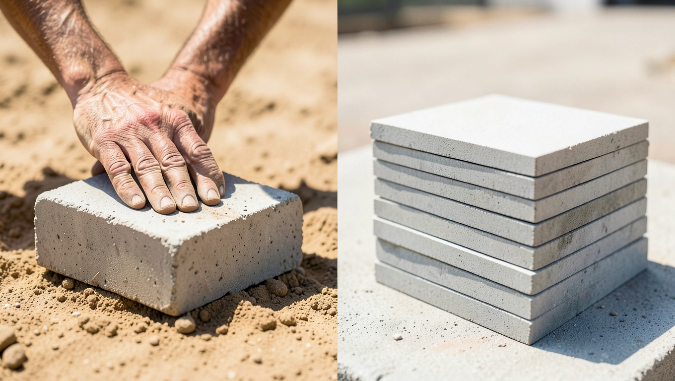 Robocizna a materiał, czyli co składa się na koszt płyt betonowych