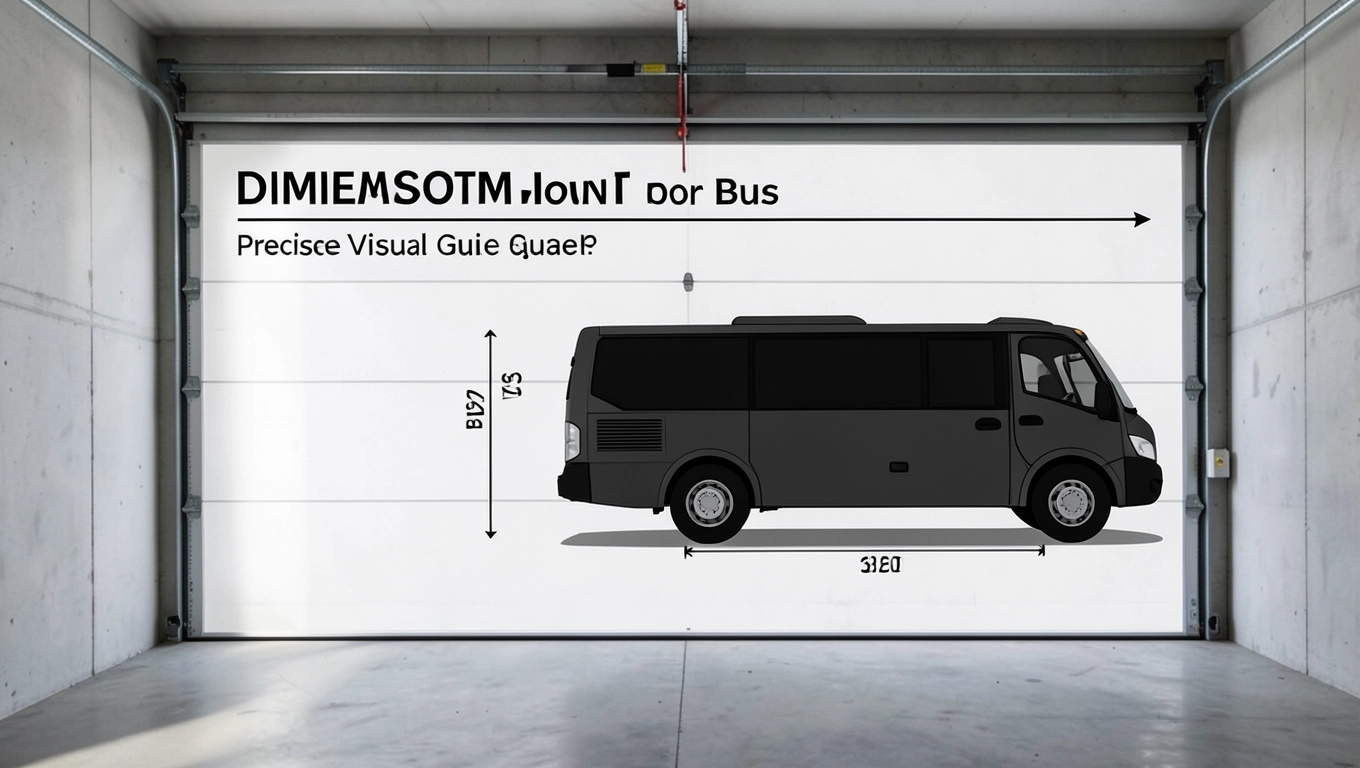 Wymiary bramy garażowej dla busa