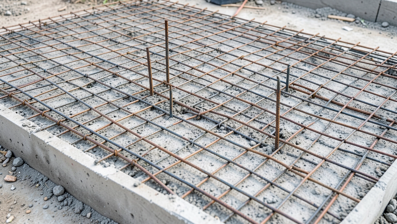 Zbrojenie pod płytę fundamentową
