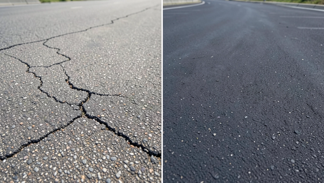 Asfalt drogowy vs parkingowy do podjazdu