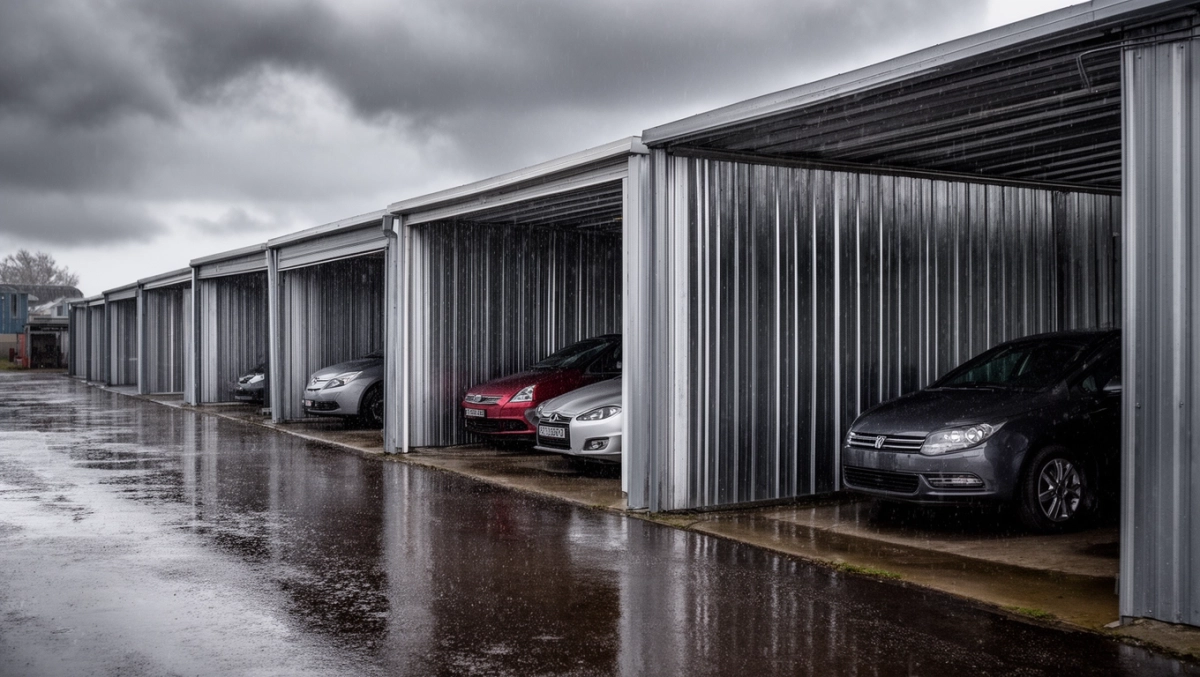 blaszane garaże cena