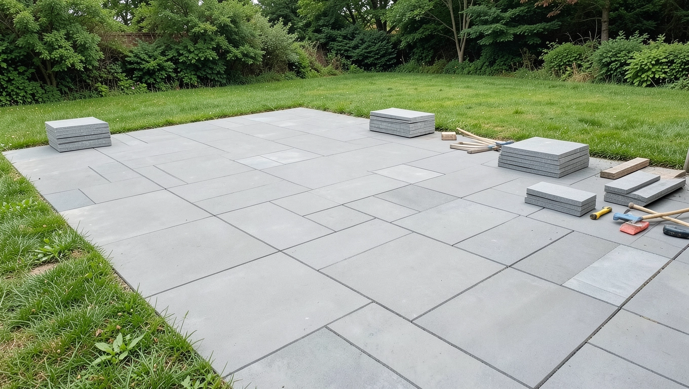 Cena tarasu z płyt betonowych za m²