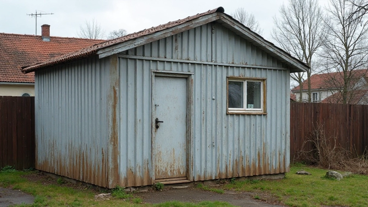 czy garaż blaszany jest budynkiem