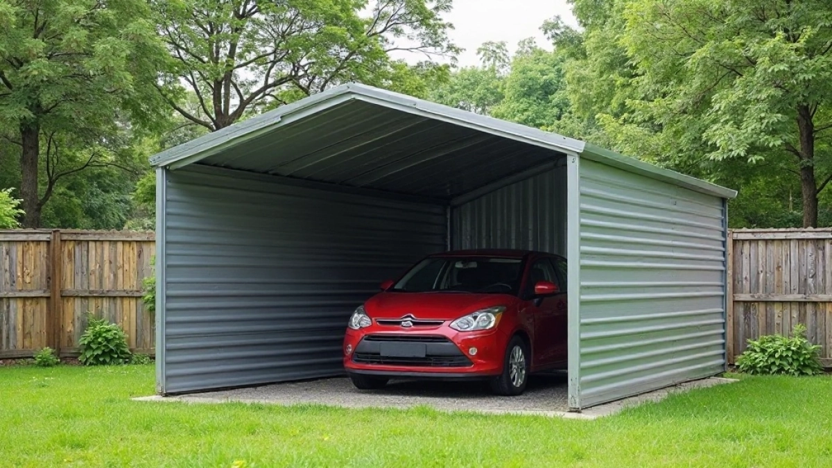 czy garaz blaszany trzeba zglosic