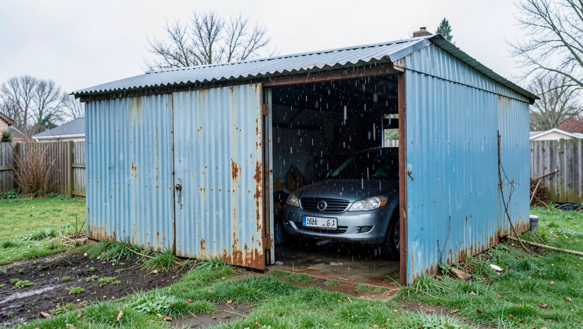 czy od garażu blaszaka płaci się podatek