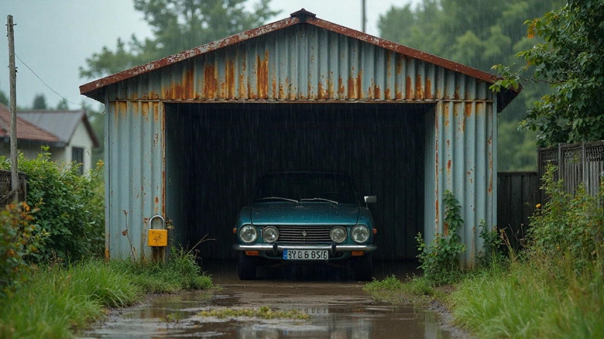 czy za garaz blaszak trzeba placic podatek