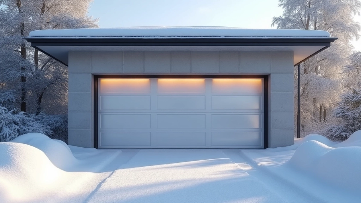 docieplenie bramy garażowej