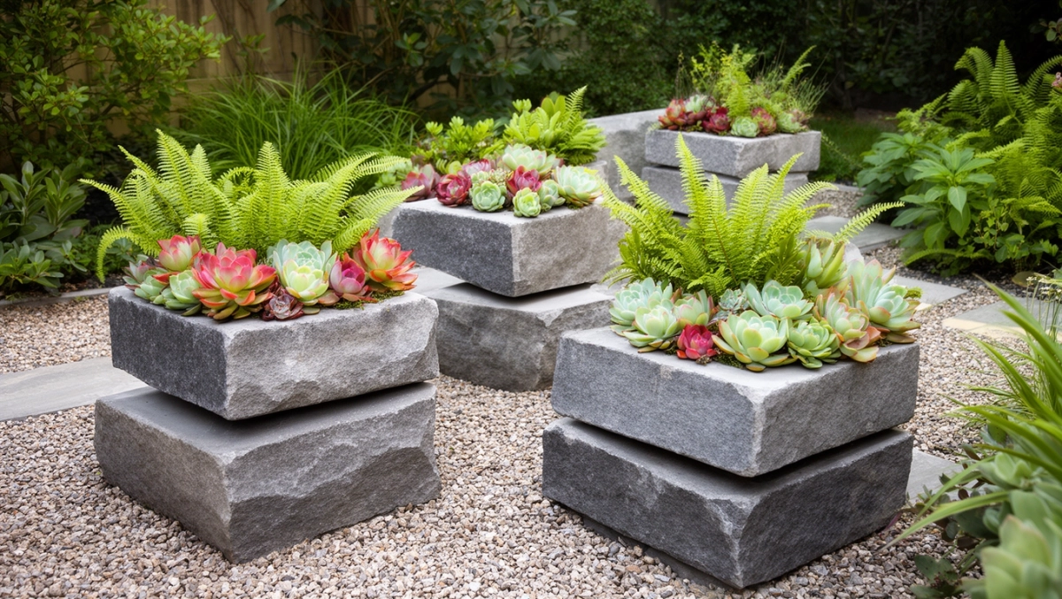 donice z płyt betonowych