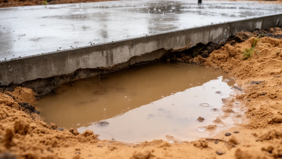 drenaż wokół płyty fundamentowej