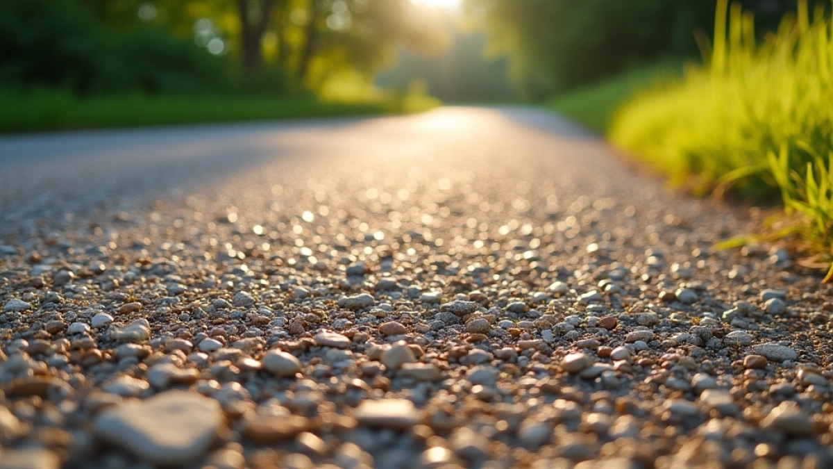 Drobny kamień na podjazd