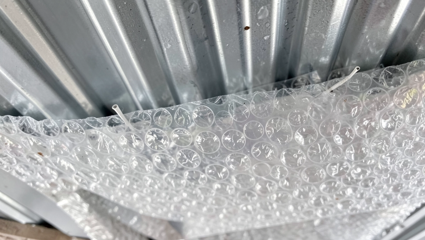 Folia bąbelkowa do izolacji garażu