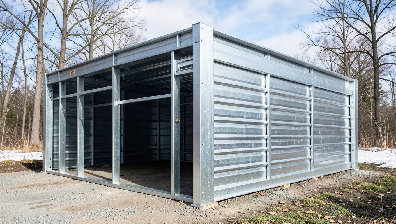 Garaż blaszak 3x5 wzmocniony cena