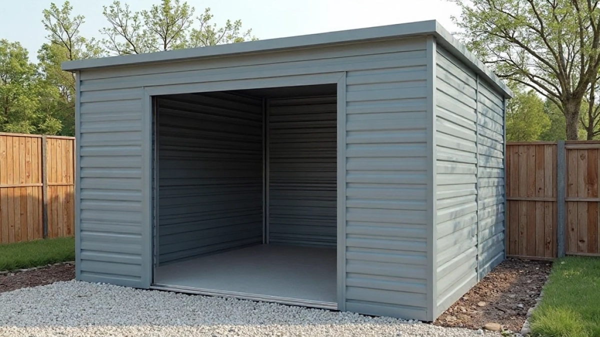 garaż blaszany 2x3 z montażem