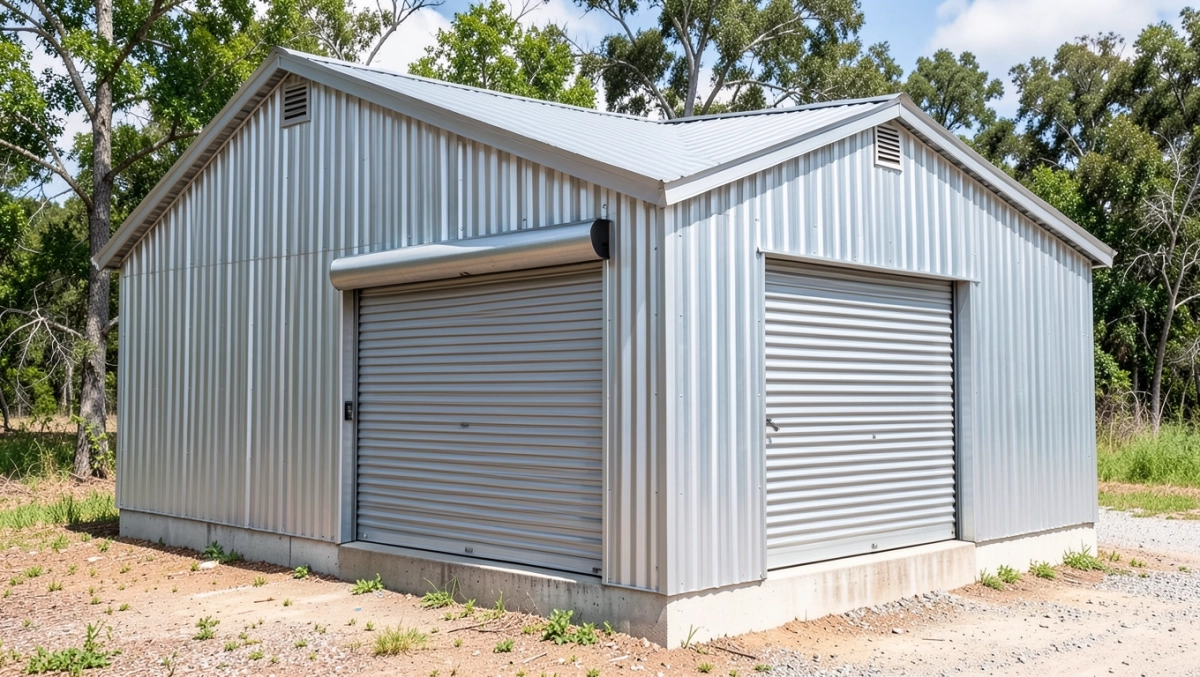 garaż blaszany 6x6 pozwolenie