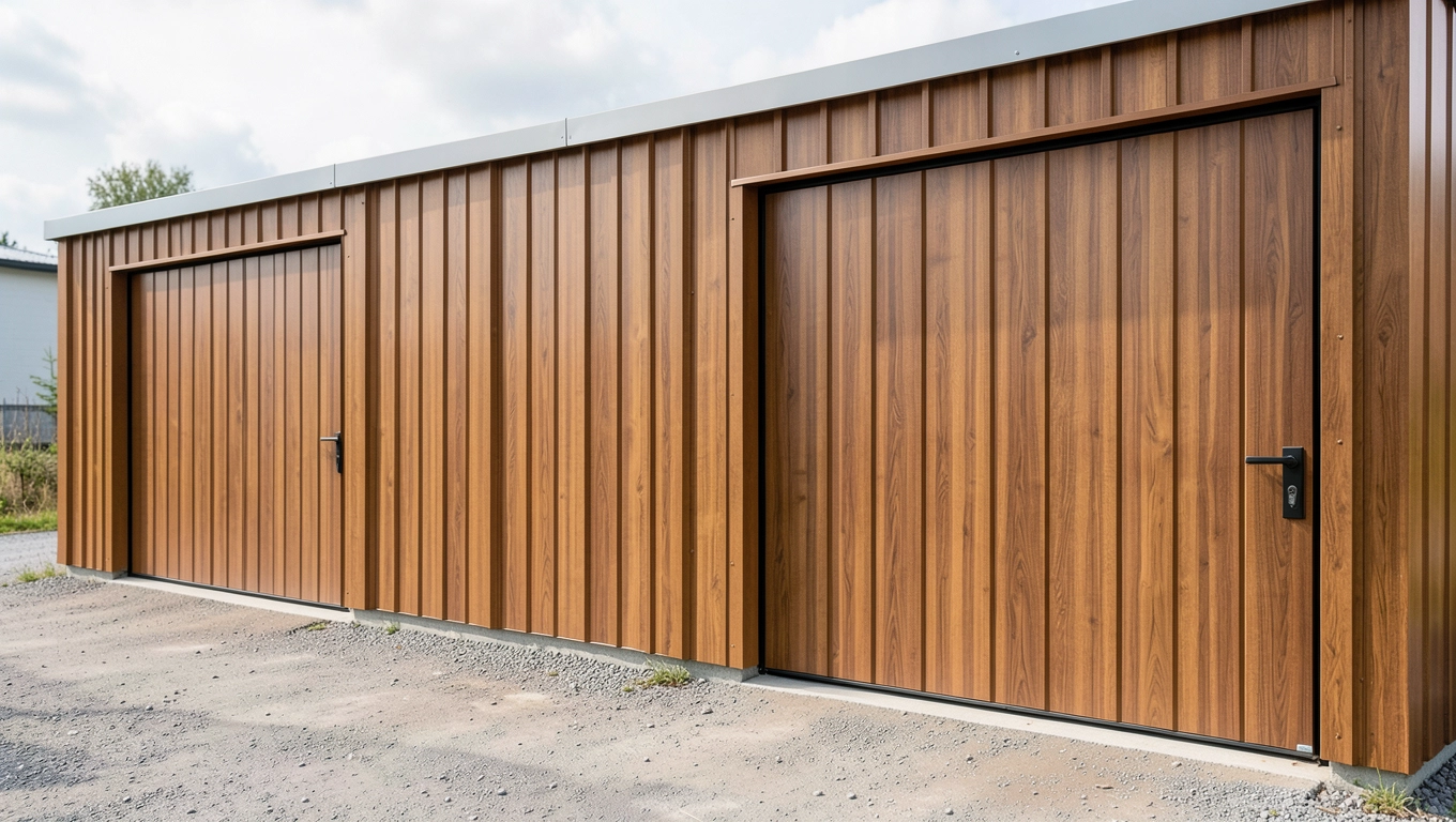 Garaże blaszane orzech – ceny zachodniopomorskie