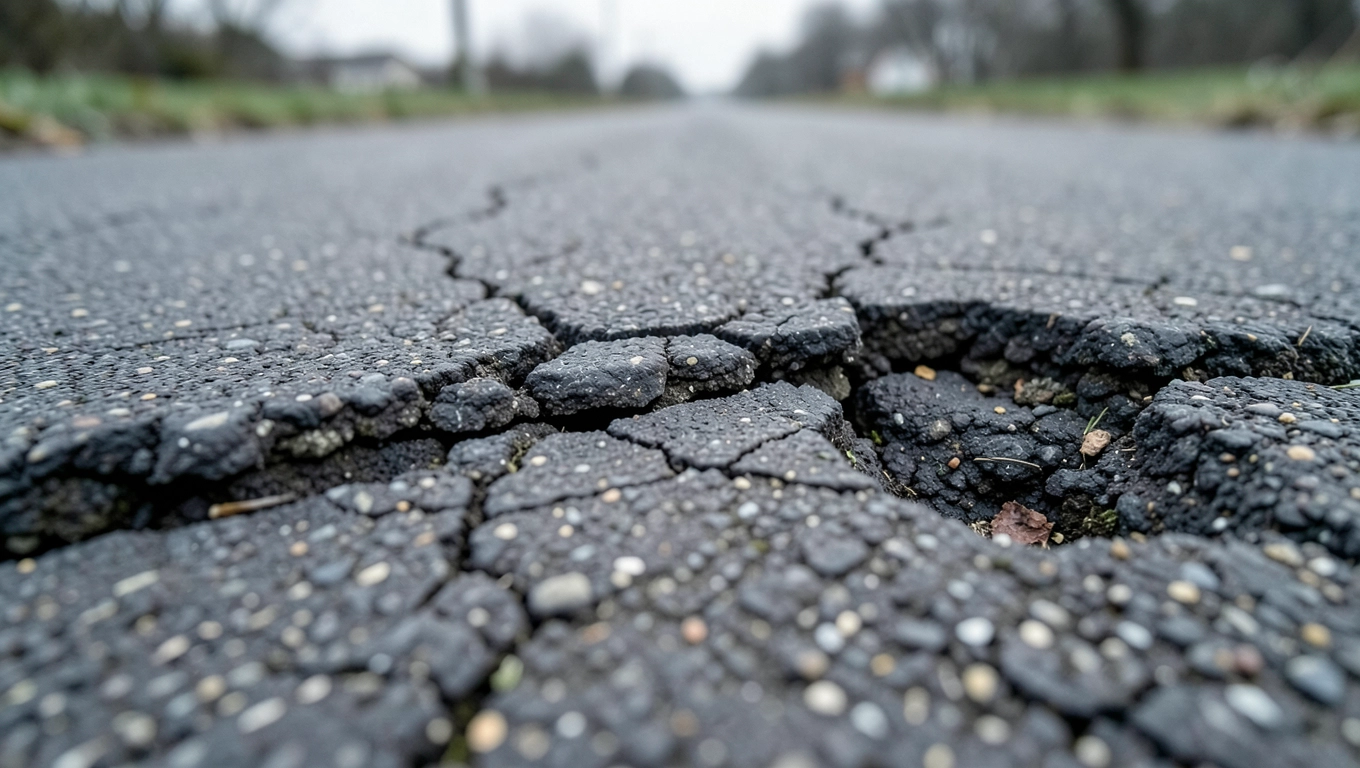 Grubość warstwy asfaltu na podjeździe
