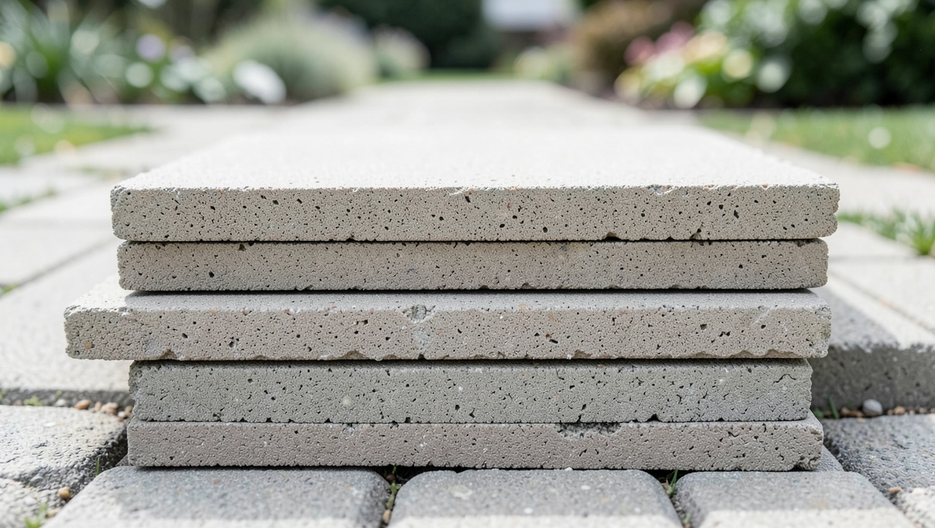 Grubości płyt wibroprasowanych