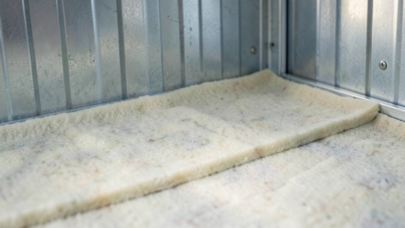 Izolacja termiczna garażu blaszanego