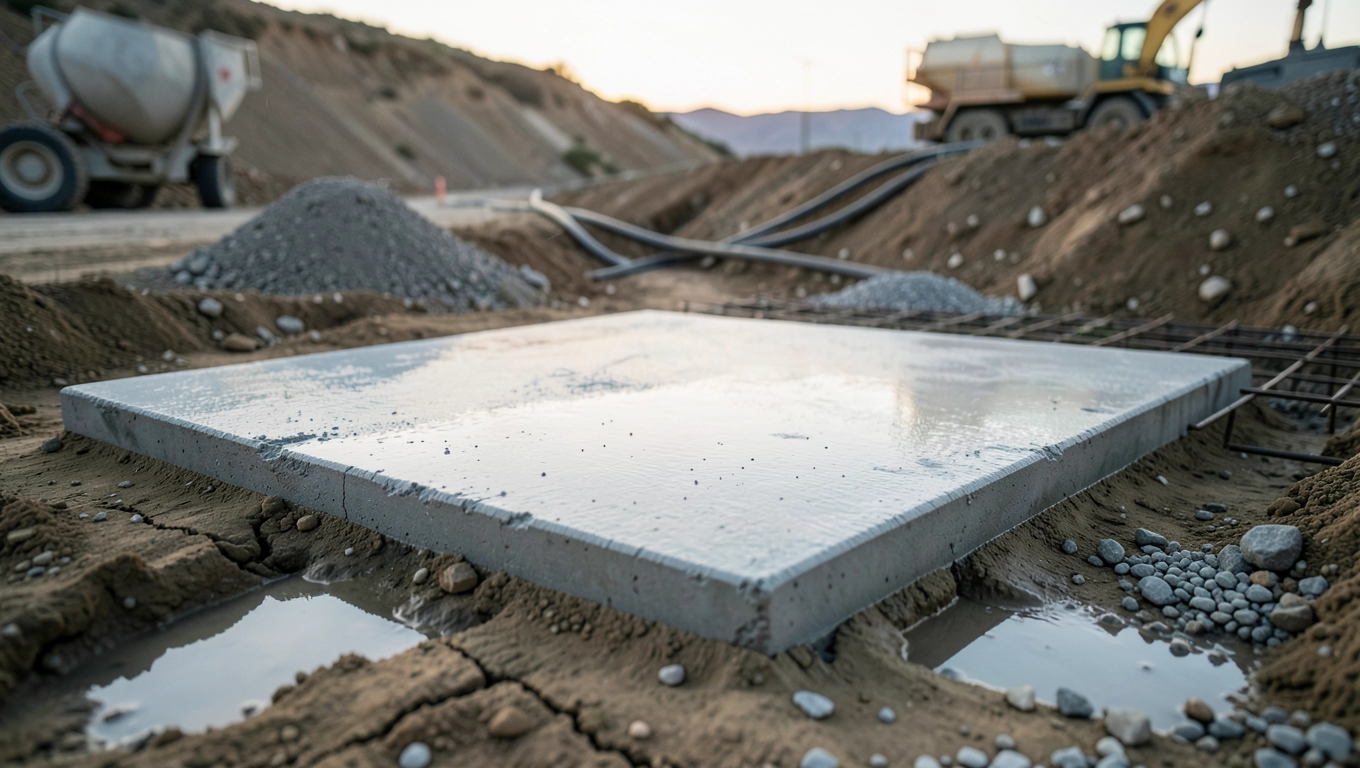 Jak powierzchnia i warunki gruntowe wpływają na koszt wylania płyty betonowej