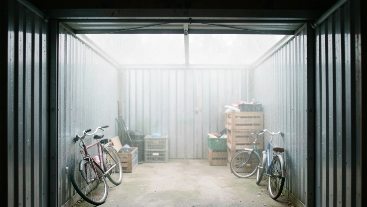 jak pozbyć się wilgoci w garażu blaszanym