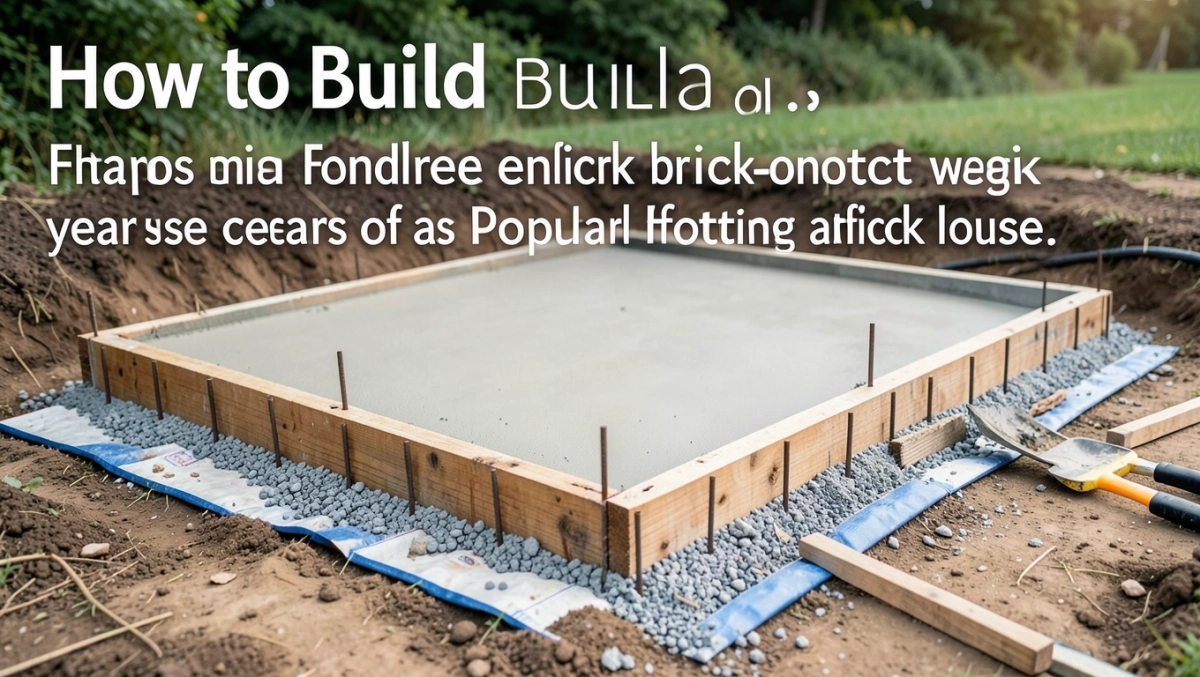 jak zrobić płytę fundamentową pod dom murowany