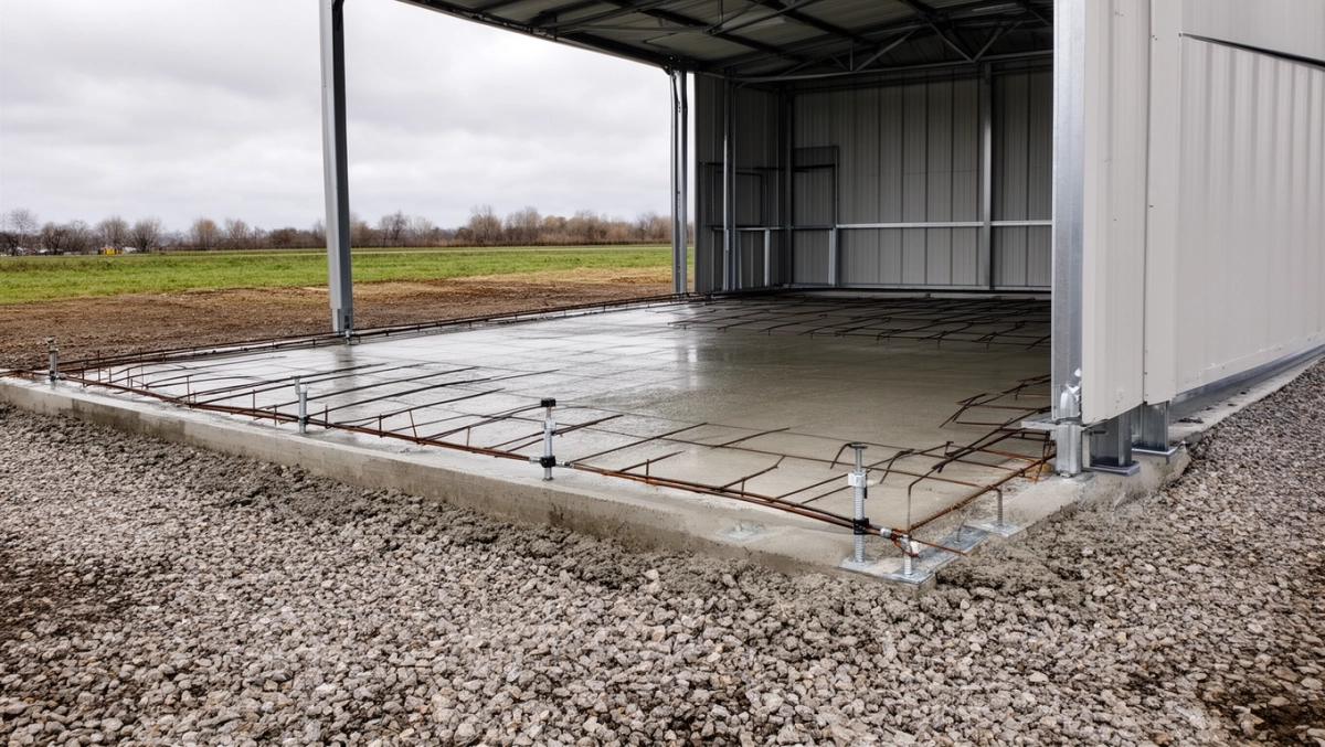 jaki fundament pod garaż blaszany