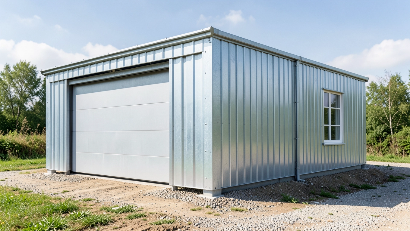 Kiedy garaż blaszany jest budynkiem?