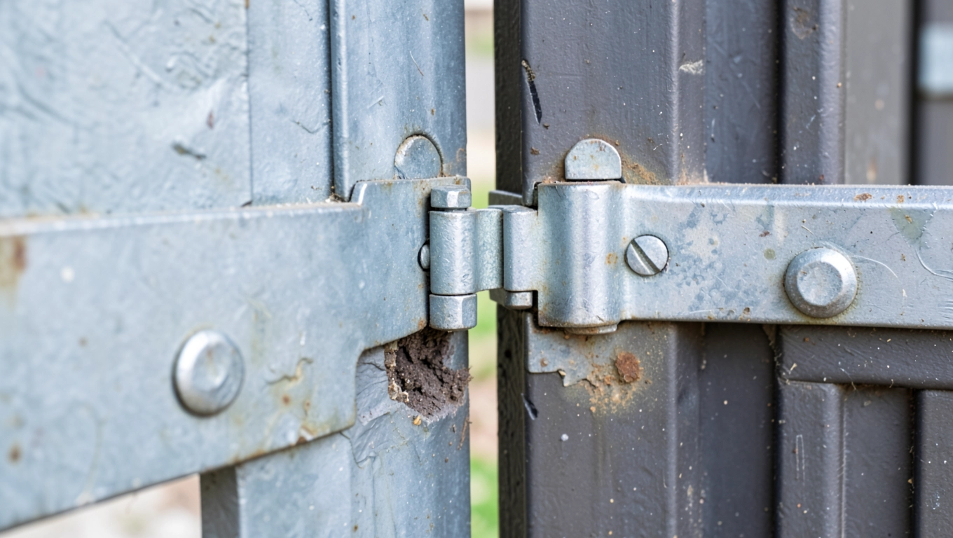 Kiedy luzować zawiasy bramy dwuskrzydłowej