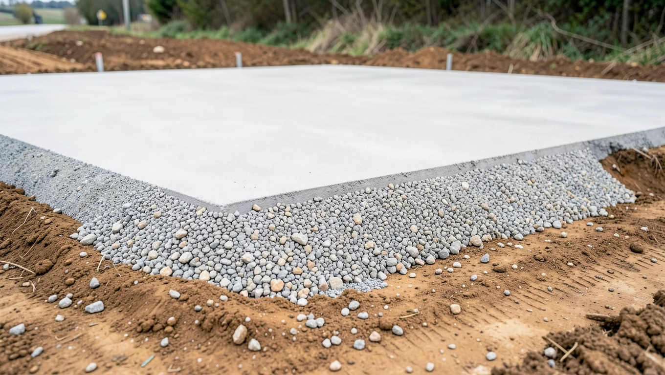 Koszt przygotowania podłoża pod płyty betonowe drogowe