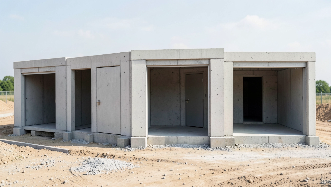 Koszty projektów garaży z płyt betonowych