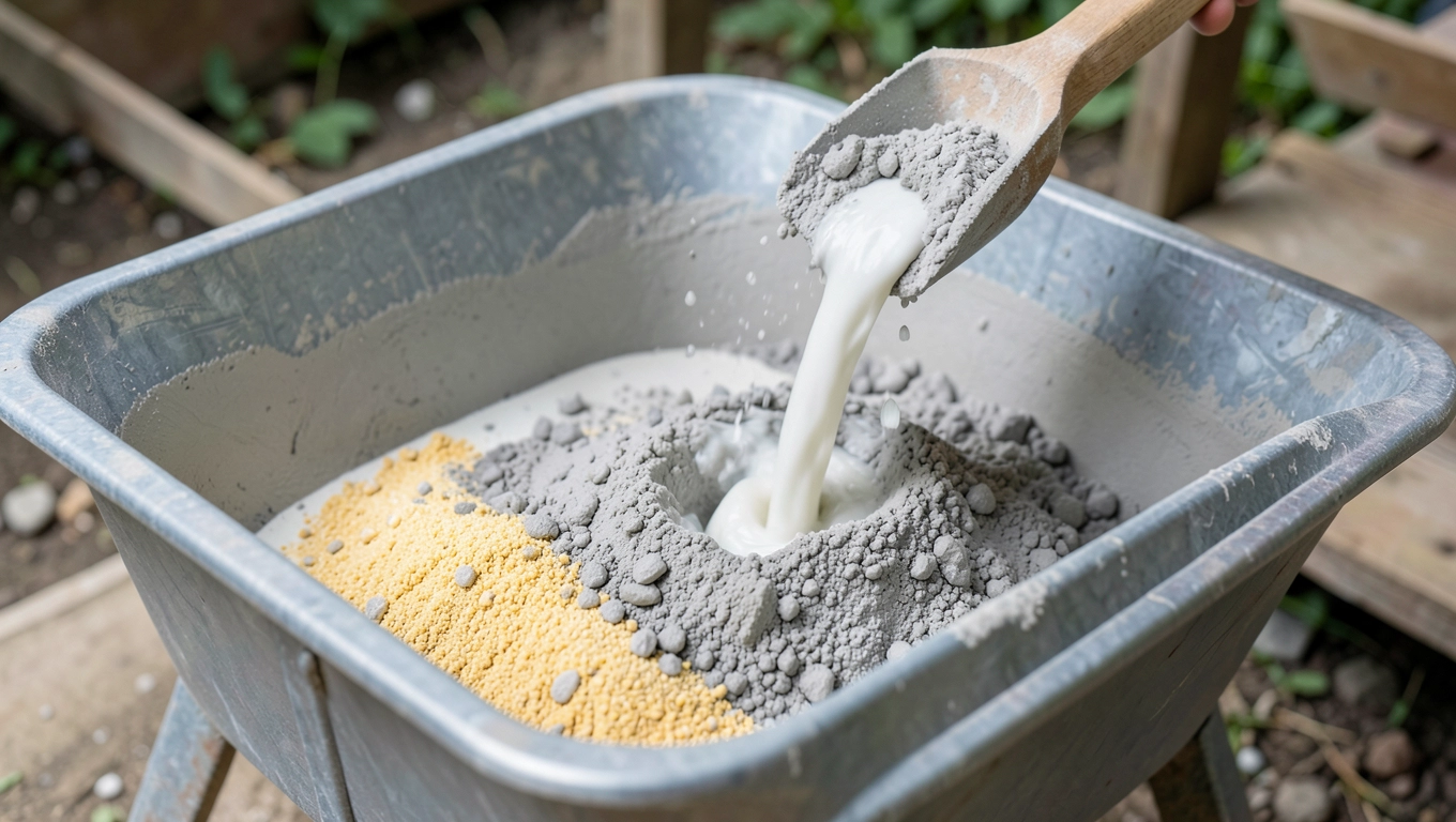 Mieszanie betonu krok po kroku