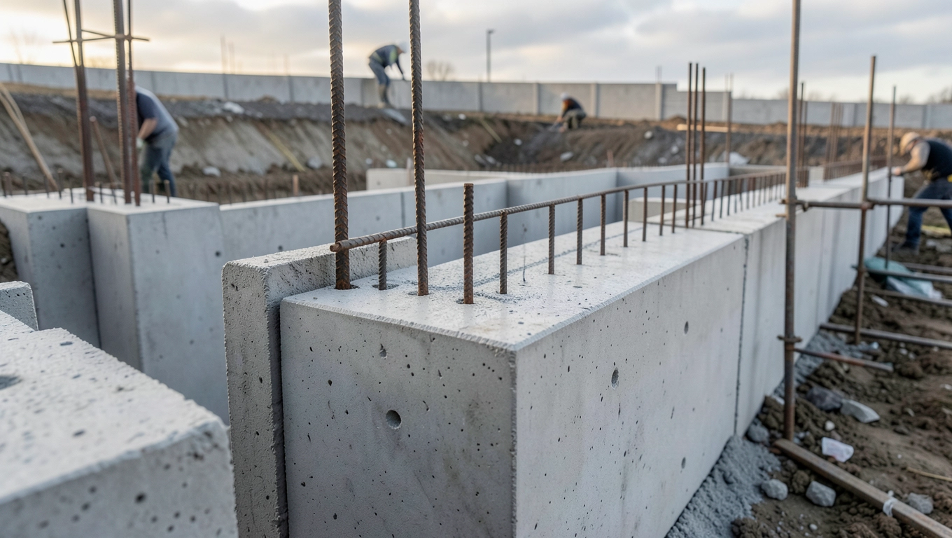 Montaż schodów z płyt betonowych krok po kroku