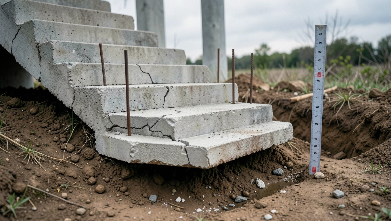 Najczęstsze błędy przy budowie schodów z płyt betonowych i jak ich unikać