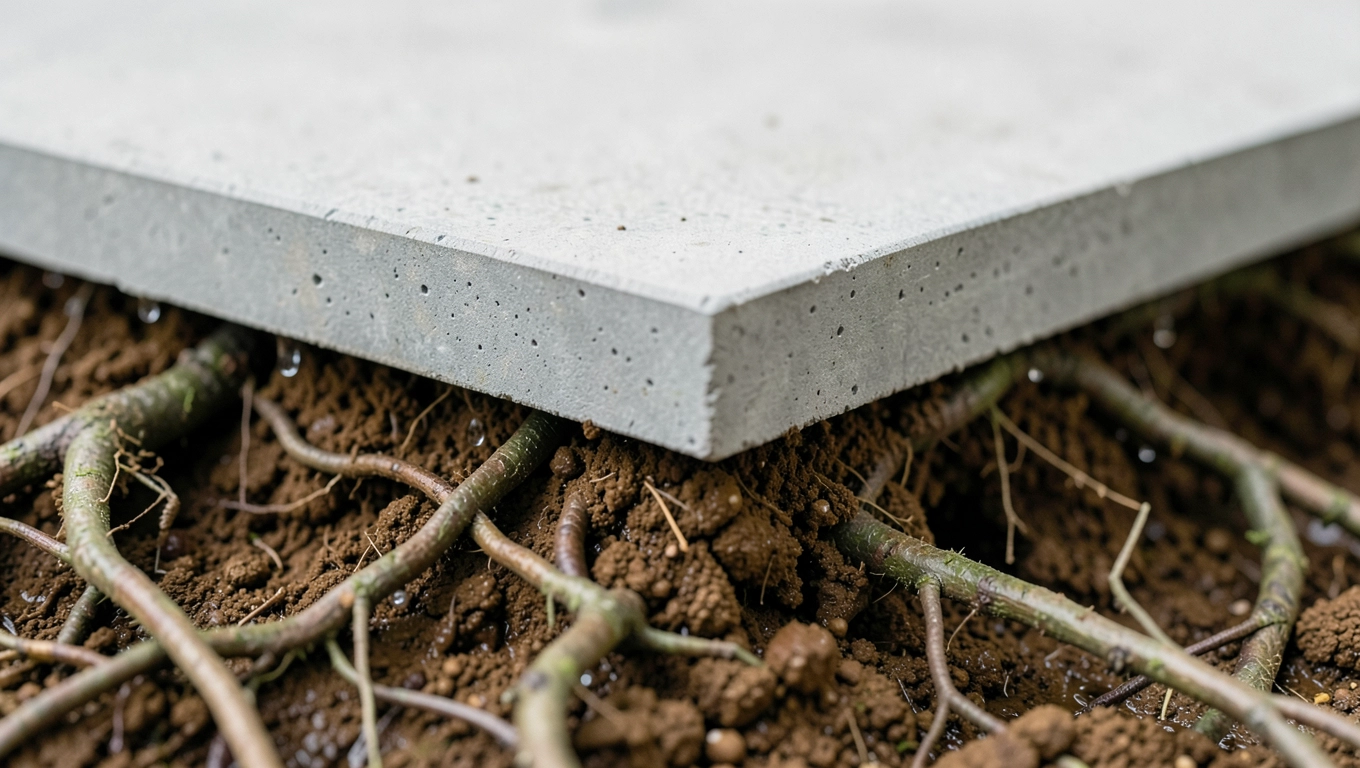 Ochrona fundamentów chudziem pod płytą