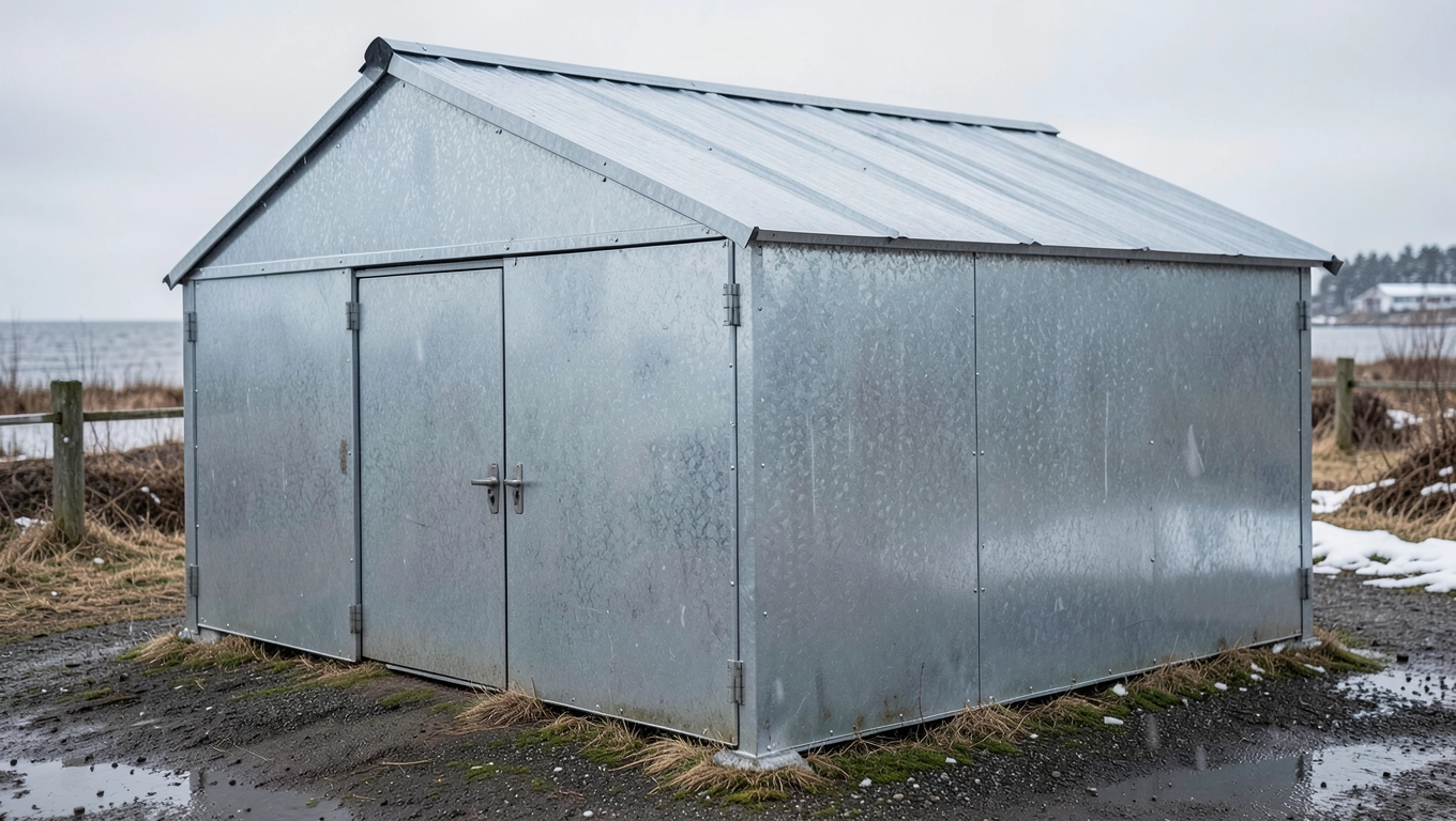 Ochrona garażu blaszanego 3x3