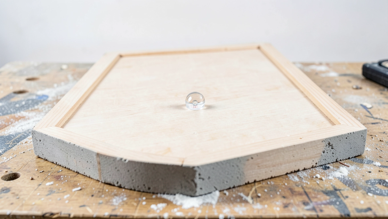 Odlewanie płyt betonowych w formie 100x50