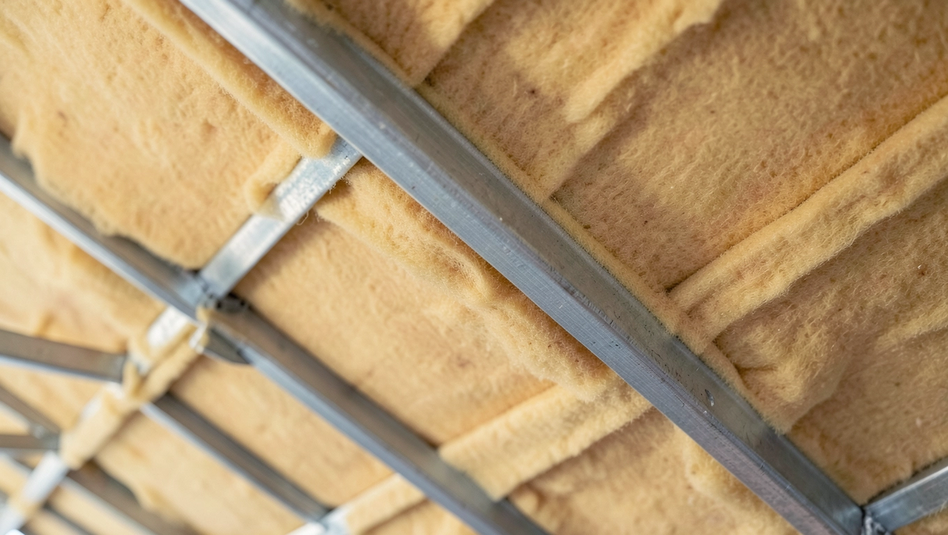 Pianka PUR do dachu garażu blaszanego