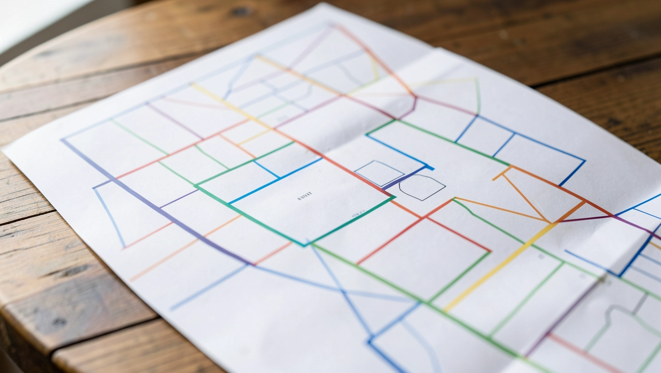 Plany zagospodarowania dla taniego podjazdu