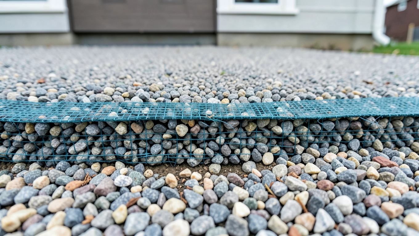 Płaszcz wodny pod tani podjazd przed domem