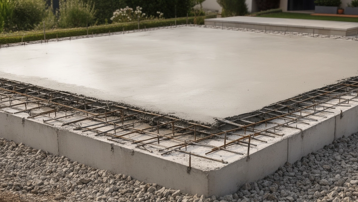 Płyta fundamentowa pod taras