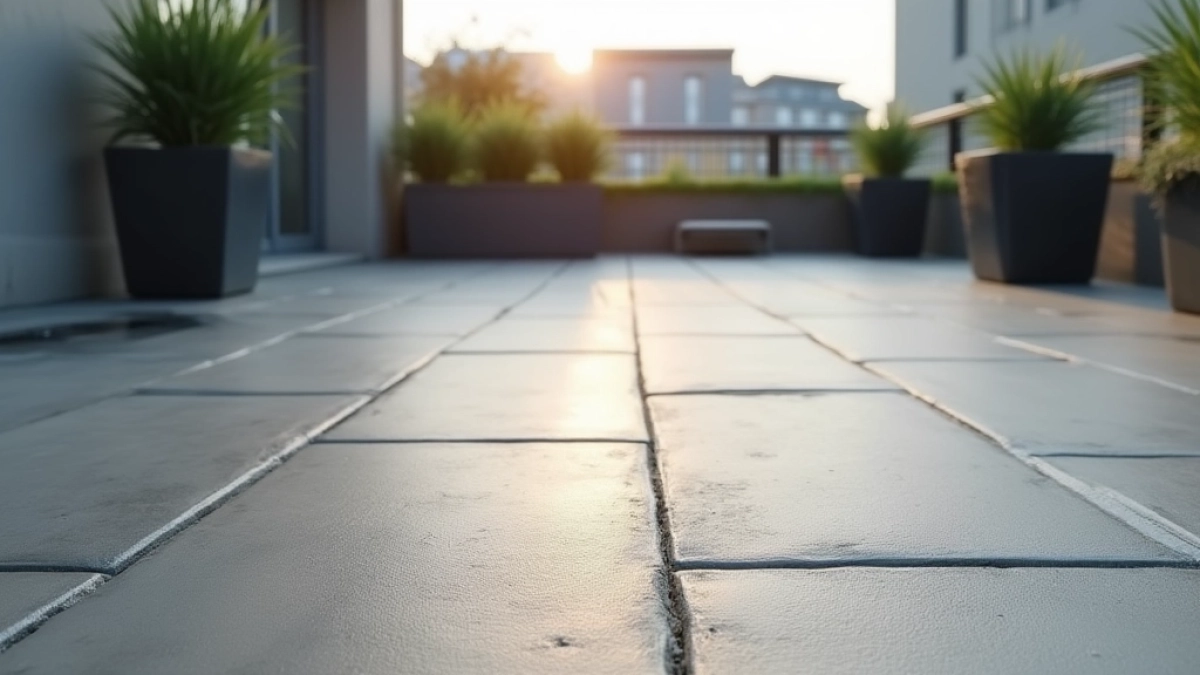 Płyty betonowe na balkon